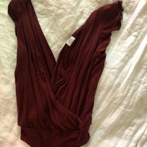 Wilfred low cut bodysuit